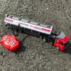 Auto elettrica RC Camion RC 1/48 Veicolo di ingegneria telecomandato Semirimorchio Cisterna Giocattoli radiocomandati per ragazzi Bambini Regali per bambini 221122