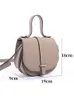 Designer Bag Tote Layer Leather for Female Luxury Brand Zency Bag Fashion Saddle Top Handbag Women Simple Crossbody Bags Young Retro Shoulder