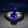 Natural turmalina vermelha anéis de banda imitação de diamante anel menina clássico homens designer de aço titânio para mulheres presentes de luxo mulher menina jewlery