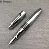 Fountain Pens ST PPS Metal Ink F NIB Converter Filler Settionery Office Schools Schools Writing Gift 221122