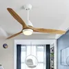 Kolye lambalar LED tavan fanı Oturma odası için ışıklarla ventilateur de Plafon 220v fan lamba yatak odası soğutma aydınlatma