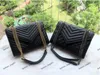 2023 New Handbag Counterbag Flap Bag Bag Bag Luxury Presesion Handbags Sunset Original Leather Woman