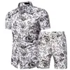 Molus de camisetas masculinas Camisas de manga curta masculina de ver￣o Mesno de camisa impressa em estilo chin￪s Multicolor 221122