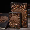 Notepads Vintage Tree of Life A5A6 Diary Notebook Journals Handcraft Embossed Leather Bible Book Travel Planner School Office Gift 221122