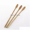 Cuillères À Long Manche Cuillères À Café En Bois 15 Cm 20 Cm Assaisonnement Cuillère À Thé Vaisselle Remuer Bâton Couverts En Bois 755 B3 Drop Delivery Accueil Ga Dht0L