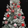 Ornamento scintillante delicato della sfera di Natale della decorazione del partito 42pcs Bagattelle classiche dell'accumulazione fissate Commercio all'ingrosso