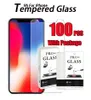 9H iPhone 14 Pro Max XR XR Protective Tempered Glass Film 7 8 Plus 11 12 13 미니 케이스 소매 패키지 용 9H 스크래치 스크린 프로텍터