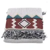 Sofá de tapeçaria pendurado tapeçaria arremesso de mancha de malha de malha cobertores macios galinheiros de aro de ar condicionado de lazer