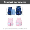 Ryggsäckar Kid Bags Boy Girl Primary School Ryggsäck Galaxy Stars Bookbags Nylon Waterproof Schoolbags Children Large Capacity Mochila 221122