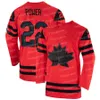 Equipo CA 2022 Hockey de invierno''nHl''Jersey Owen Power Eric Staal Mason McTavish Marie-Philip Poulin Corban Knight Weal Jason Demers Mat Robinson