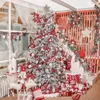 Parti dekorasyonu Noel dekor topları 3/ 6cm büyük top çok renkli dekorasyonlar ağaç süsleri ev için setler x'mas