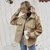 Jackets femininas Jaqueta Mulheres Office Office Autumn Female Vintage Bolsets Trench Coat Winter Warm Brand Geratizes Luxury Outerwear 221122