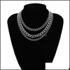 Chokers mti lager guldkedjor choker halsband mode kvinnliga uttalande halsband smycken sl￤pp leverans h￤ngen dhvhy