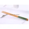 箸竹の箸の実用的な箸自然木質スタイルパーソナライズされた結婚式の好意ギブアウトギフト販売0 8ZL DR DHR6C