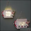 Christmas Decorations Christmas Decoration Doorplate Led Lamp Party Wall Decorations New Year Festival Supplies Props Decor 15 8Jy D Dhzgu
