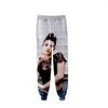 Calças masculinas Charli d'Amelio 3d joggers mulheres harajuku moda solta tie full ting hip hop calça calça alta rua casual