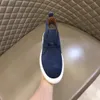 Nieuwe Stijl Mannen Zhongbang Suede Sneakers Gancio Rubberen Zool Groothandel Trainers Blauw Zwart Blauw Comfort Man Casual Wandelen EU38-46