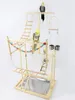Other Pet Supplies Wood Parrot Playground Bird Playstand Perchers Cockatiel Playgym With Swing Ladders Feeder Bite Toys Lovebirds Activity Center 221122