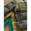 Parkas de plumón para hombre Firmranch Chaquetas acolchadas de invierno para hombre Mujer Abrigo de pato blanco Cuello con cremallera Multicolor Street Stone Thick Plus Size 221122