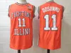 Ayo Dosunmu Illinois Basketball Jersey Kofi Cockburn Illinois Fighting Illini Jerseys Stitched Men's s-3xl