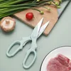 Lagosta peixe scissor scissor de frango nítido churrasco de tesoura de tesoura multifuncional tesoura alimentar de tesoura de aço inoxidável tesouras bh7995 tyj