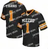 American College Football Wear Nik1 2021 Missouri Tigers Football Jersey NCAA College Larry Rountree III Jalen Knox Tyler Badie Lock Shawn Robinson Dominic Gicinto