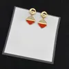 2022 New Charm Earrings Women Fashion Luxury Brand Designer Classic Simple Geometric Earring Wedding Party Couple Gift High Quality Jewelry With Box With Stamps