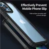 Для iPhone Samsung Case Case Shock -Resection Case Carbon Fiber 13pro Max 12 11 XS XR 8PLUS Galaxy S22 Plus PC 2 в 1 в 1