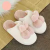 2020 Nuovo Inverno Soffici Pantofole di Cotone Femminile Coniglio Carino Indoor Antiscivolo Peluche Caldo E Confortevole Coppia Maschio Pantofole A Casa J220716