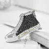 Creative Diamond Set High-top Sneakers Keychain Fashion Jewelry Shoes Bag Keychains Pendant Gift Accessories