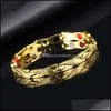 Bangle Dragon Scales Magnets Bracelet Bangle Cuff Women Mens Bracelets Wristband Fashion Jewelry Gift Drop Delivery Dhhvx