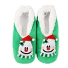 Slippels Women Home Warm Winter Kerstmis harige zachte korte pluche slipper Non-slip slaapkamerglaasjes binnenschoenen voor 221122