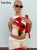 Duas pe￧as Vestido Hawthaw Women Fashion Tank Tops Long Skirt Club de duas pe￧as Desenhas de f￩rias no ver￣o itens por atacado de outono para neg￳cios 221123