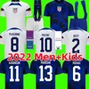 2022 Jerseys de futebol da equipe nacional dos Estados Unidos USA PULISIC USAS REYNA DEST Adams Morgan Yedlin Aaronson Rapinoe Ertz Lloyd Heath Football Shirt Men Kids Kit Kit Kit Kit Kit Kit