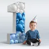 Christmas Decorations 7393cm Giant Figure 1st 2nd 3rd Balloon Filling Box 16 18 21 Birthday Number 30 40 50 Frame Anniversary Decor 221122