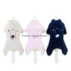 Vêtements pour chiens Vêtements pour chiens Vêtements Pull en coton Manteaux Combinaison Chihuahua Vêtements Manteau d'hiver Veste à capuche Pyjama Costume 20220106 Dh8Pg