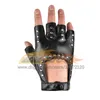 ST509 Gants sans doigts de mode avec goujons gants d'équitation de moto en cuir Pu femme Cool Rivets gants de danse accessoires de moto