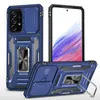 حالات حماية الكاميرا لـ Oppo Reno 7 A77 A54 4G Lite Sliding Window Phone Phone Case