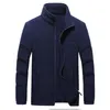 Men's Hoodies Sweatshirts Fleece Jacket Autumn Spring Large Size Big and Tall Men Clothing Liner Cardigan Plus Coat Male M-4Xl Brand 221123