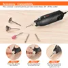Electric Drill Goxawee Rotary Tools 12V Mini Engraver Pen Power With Dremel Slipningstillbehör 221122