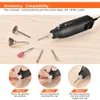 Perceuse électrique GOXAWEE outils rotatifs 12V Mini graveur stylo puissance avec accessoires de meulage Dremel 221122