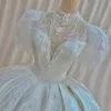 Арабское роскошное бальное платье Свадебное платье Blingbling Bead Bead Appliques Princess Bridal Plant Plus Size vestido de Noiva Custom Made 2023