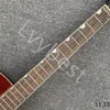 Usine de guitare électrique Lvybest Custom THE Wine Red FALCON 6120 Accordeurs de jazz à corps semi-creux avec trémolo