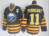 Throwback Buffalo Retro Sabres Hockey 10 Hawerchuk Jersey 11 Gilbert Perreault 89 Mogilny 16 Pat LaFontaine 7 Rick Martin 9 Derek Roy''Nhl''Shirt