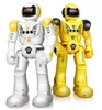 새로운 도착 로봇 USB 충전 댄싱 장난감 로봇 원격 제어 RC 로봇 장난감 소년 어린이 생일 선물 Y2004134612670