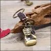 Key Rings Bronze Boxing Key Ring Retro I Feel About You Inspired Keychain Fashion Jewerly Drop Delivery Jewelry Dhhsy