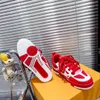 2022 Skate Skate Sneaker Virgil أحذية عاجية من جلد العجل Abloh أسود أبيض أخضر تراكبات جلدية زرقاء زرقاء