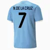 Uruguay Soccer Jerseys 2024 Copa America Retro 2010 L.Suarez E.Cavani F. Valverde N.