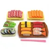 Cucine Gioca cibo Cucina per bambini Simulazione Barbecue Finta giapponese Sushi Tonno Gamberetti Wasabi Sashimi Set di giocattoli Ragazza Ragazzo Giocattoli da cucina Modello 221123