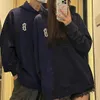 Sweats à capuche pour femmes Sweatshirts American High Street Marque Rétro Pull à capuche Hommes et femmes Automne Ins Lâche All Match Couple Drapé Manteau Vêtements Tops 221122